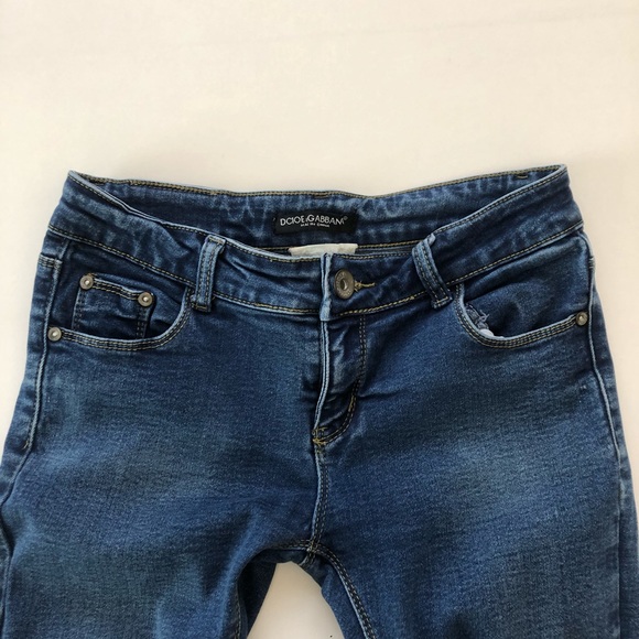 Dolce & Gabbana Skinny Jeans Medium Blue Wash - Picture 3 of 13